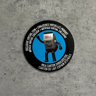 Milk carton shoulder pal 