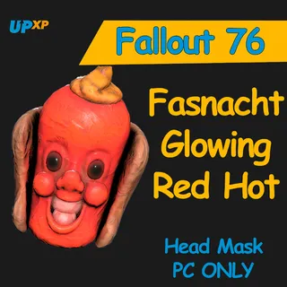 Fasnacht Glowing Red Hot Mask (NEW 2026)