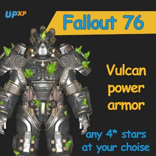 Vulcan power armor set (Legendary 4 star) FULL MODS No Account Share (see description)