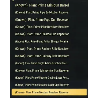 Plan | All Prime Receiver 38 Plans Bundle