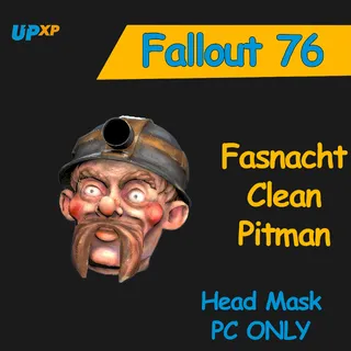 Clean Fasnacht Pitman mask (NEW 2026)