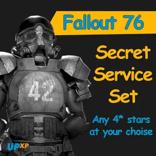 Secret Service Armor set (Legendary 4 star) FULL MODS No Account Share (see description)