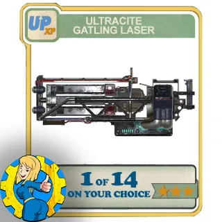 any one Ultracite Gatling Laser to choose (see description)