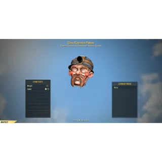 Clean Fasnacht Pitman mask (NEW 2026)