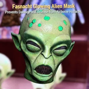 Fasnacht Glowing Alien