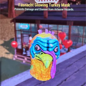 Fasnacht Glowing Turkey