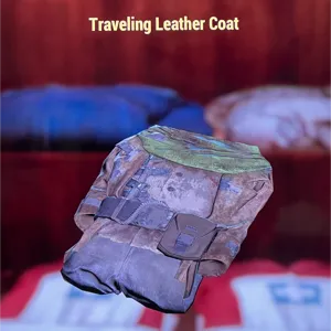 Traveling Leather Coat