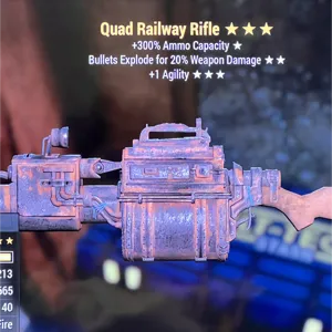 QE+1A Railway Rifle