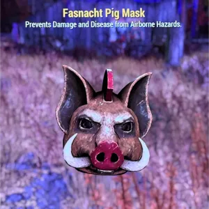 Fasnacht Pig Mask
