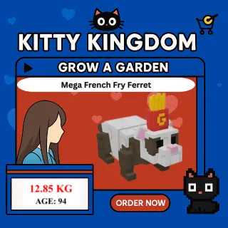 Mega French Fry Ferret - Grow a Garden