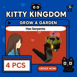 4 x Hex Seprents - Grow a Garden