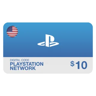 $10.00 USD PSN PlayStation Store (DIGITAL)