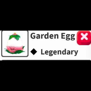 1x Garden Egg