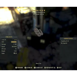 Legacy Knuckles No Star