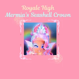 MERMIA'S seashell crown & ears