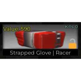 strapped gloves racer