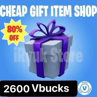 V BUCKS FORTNITE | 2600 V-BUCKS