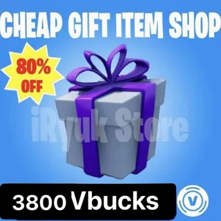 3800 Vbucks 🎁