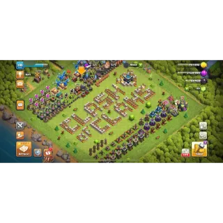 CLASH OF CLANS - TH14 WHITE-RED WALLS⚡️XP-110⚡️HERO-25-39-10-2⚡️OP PROFILE⚡️OP DEFENCE⚡️NC-500⚡️CHEAP⚡️GREAT DEAL⚡️