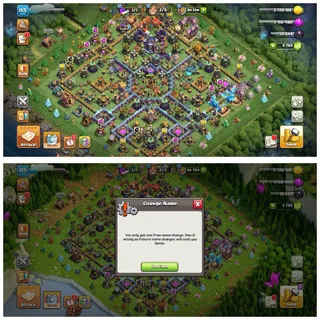 TH15 HALF MAX ID⚡️7 EPIC EQUIPMENT⚡️XP-155⚡️HERO 74-81-60-60-32-8⚡️FREE NAME CHANGE⚡️ MAGIC ITEMS⚡️ 