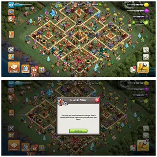 TH16 NEAR MAX ID⚡️5 EPIC EQUIPMENT⚡️XP-183⚡️HERO 90-95-43-65-45-12⚡️FREE NAME CHANGE⚡️OP LAB⚡️INSTANT DELIVERY 🚚