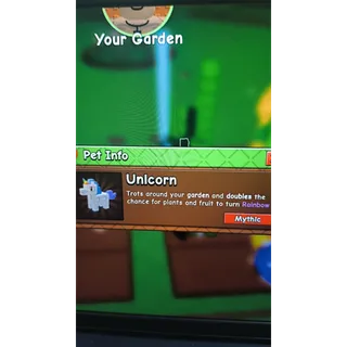 GROW A GARDEN 2 UNICORN