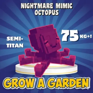 HUGE SEMI TITAN NIGHTMARE MIMIC OCTOPUS 75KG +