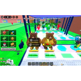 3x LUCKY BURGERINI BEARINI 904.02QN/S