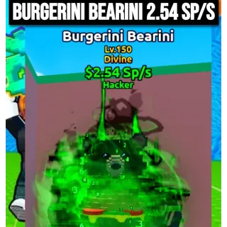 5X HACKER BURGERINI BEARINI 2.54SP/S 