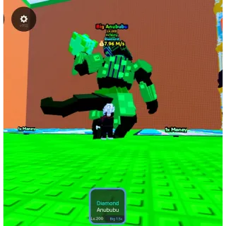 $7.96 M/s Diamond Big Anububu Lv. 200 I Escape Tsunami For Brainrots!