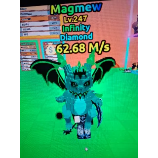 DIAMOND MAGMEW I ESCAPE TSUNAMI FOR BRAINROT