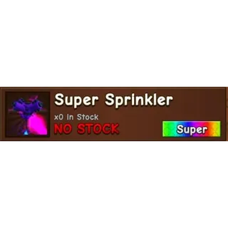 5X SUPER SPRINKLER GROW A GARDEN 2