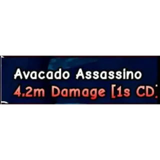 AVOCADO ASSASINO 8.7M+ DMG