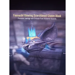 Glowing Scorchbeast Queen mask