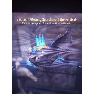 Glowing Scorchbeast queen mask