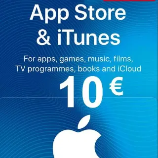 €10,00 Apple Gift Card Spain