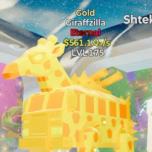 Gold Giraffzilla