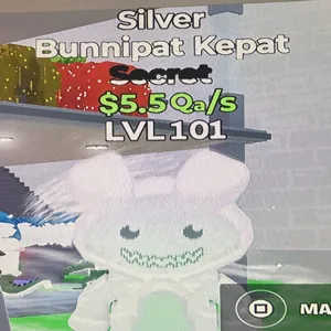 Silver Bunnipat Kepat