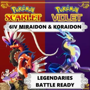 6IV Miraidon & Koraidon