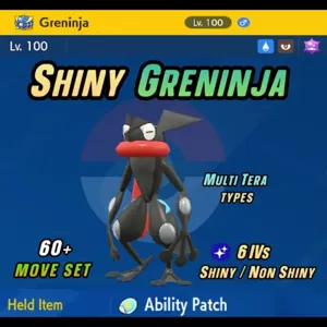 6IV Shiny Greninja