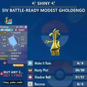 ✨SHINY GHOLDENGO✨