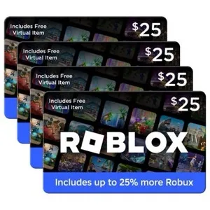 $25.00 Roblox eGift Card [Plus Exclusive Virtual Item]