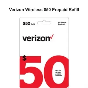 e-Code verizon wireless 50$