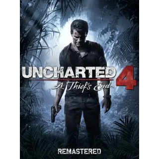 Uncharted 4: A Thief's End - Remastered