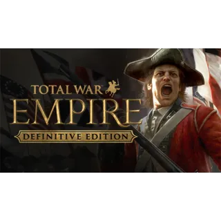 Total War: EMPIRE Definitive Edition Steam CD Key - Region Free