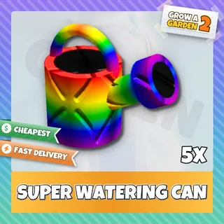 5x Super Watering Can