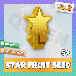 5x Star Fruit Seed