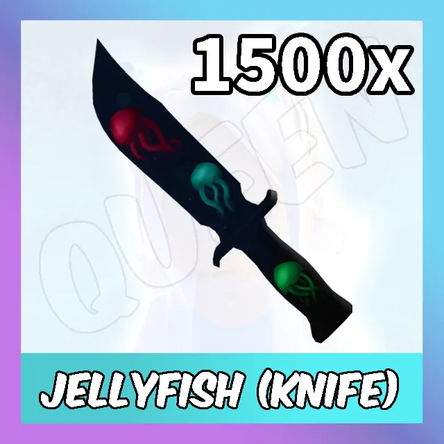 1500x Jellyfish Knife Murder Mystery 2 Game Items Gameflip