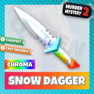 Chroma Snow Dagger