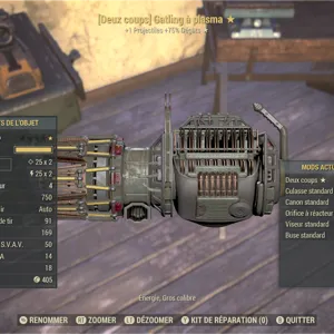 2SHOT Gatling Plasma